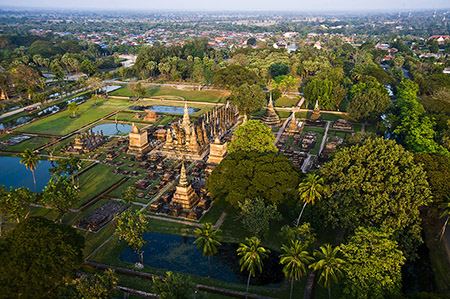 Thai Arts-Balloon_Sukhothai Historical Park_SUKHOTHAI 5177PN.JPG